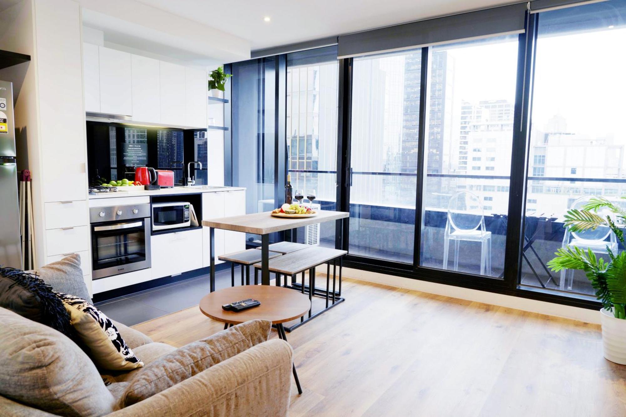 Aura on Flinders Apartamentos con servicio Melburne Exterior foto