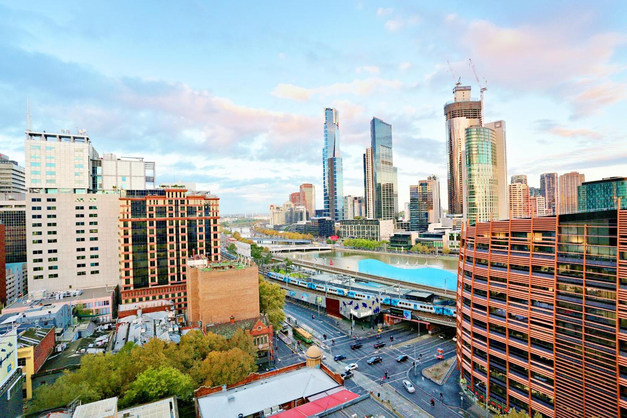 Aura on Flinders Apartamentos con servicio Melburne Exterior foto
